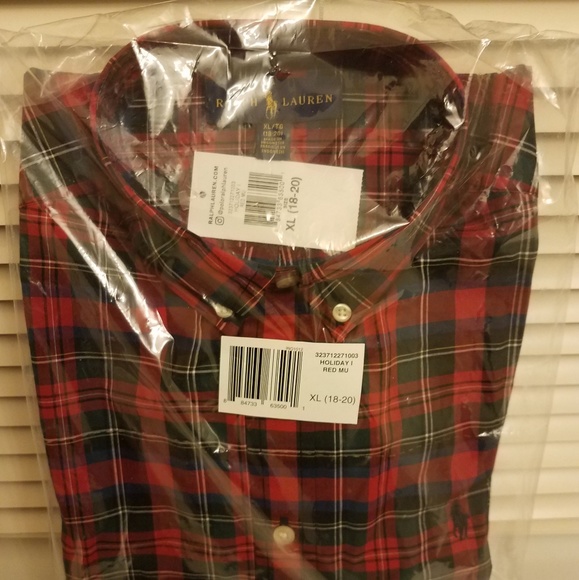 Ralph Lauren Other - Ralph Lauren Polo Plaid Button Down